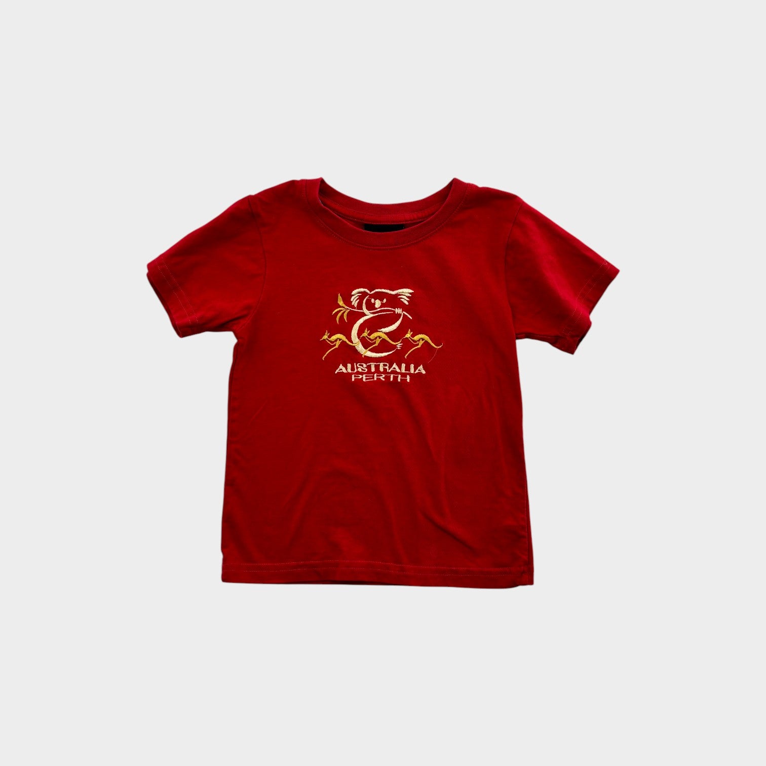 Red Australia Souvenir T-Shirt, Size 6