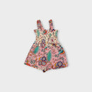 Floral Romper, Size 3