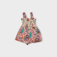 Floral Romper, Size 3
