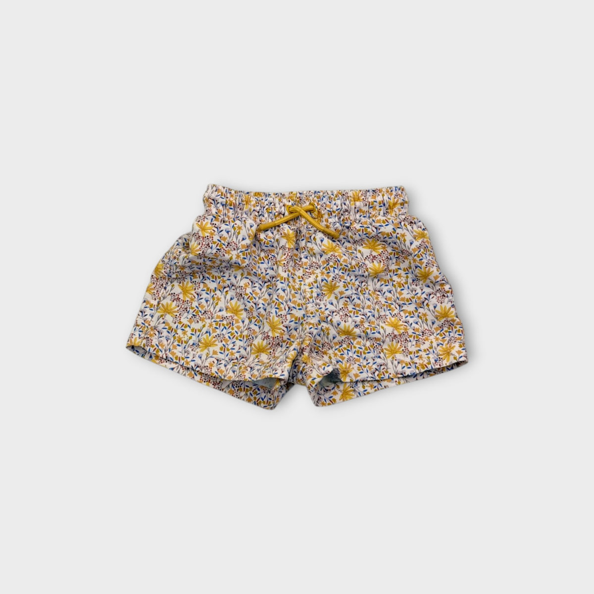Floral Swim Shorts, Size 2-3