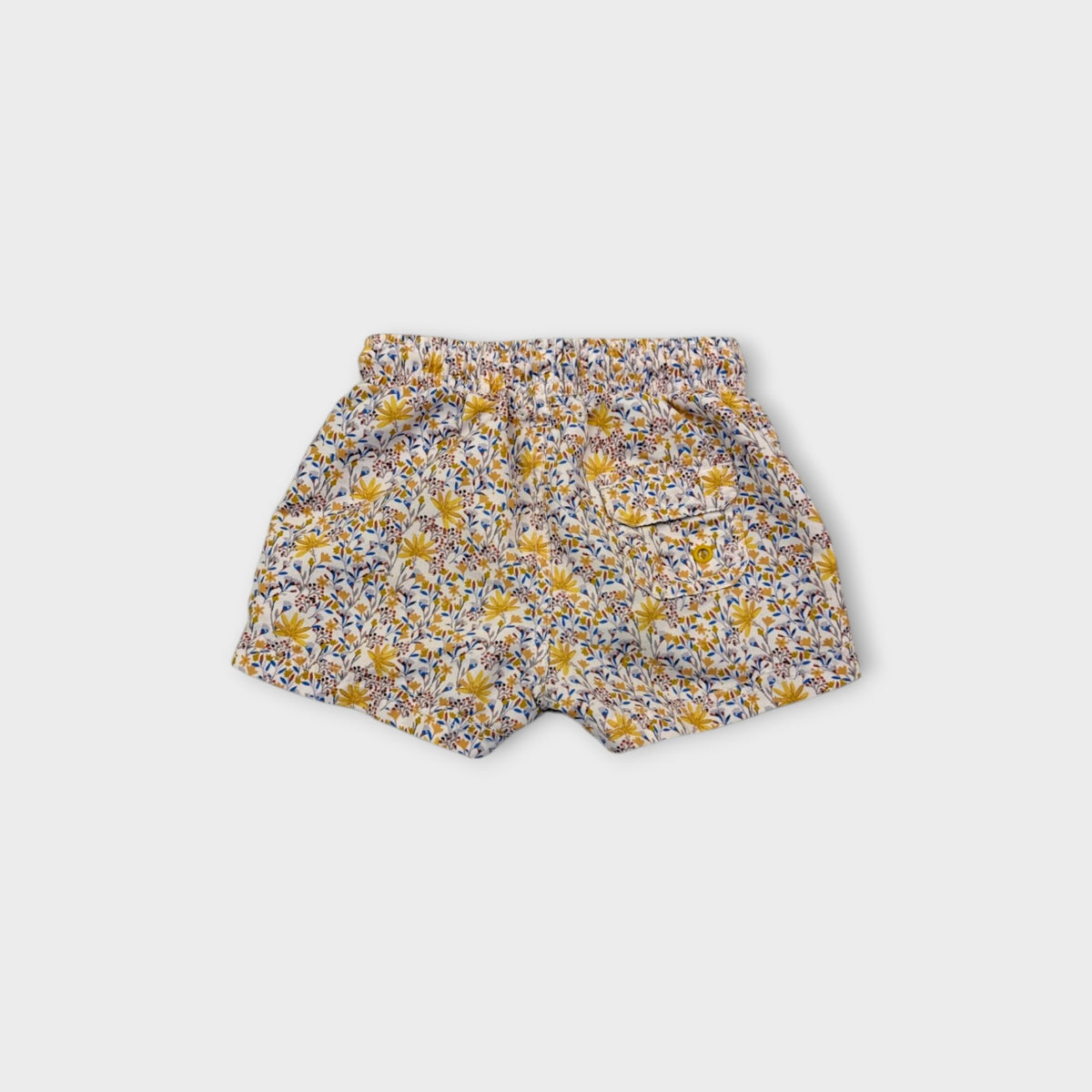 Floral Swim Shorts, Size 2-3