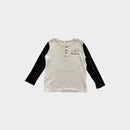 Rylee & Cru Henley Long Sleeve, Size 6