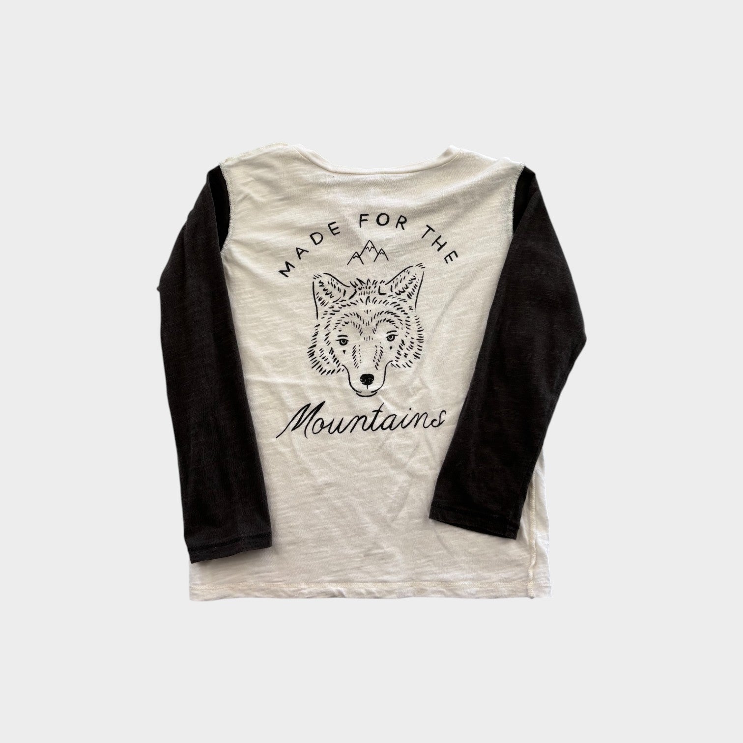 Rylee & Cru Henley Long Sleeve, Size 6