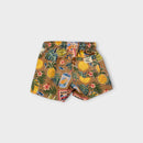 Tropical Print Swim Shorts, Size 2
