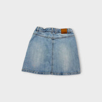 Retro Fred Bare Denim Skirt, Size 7