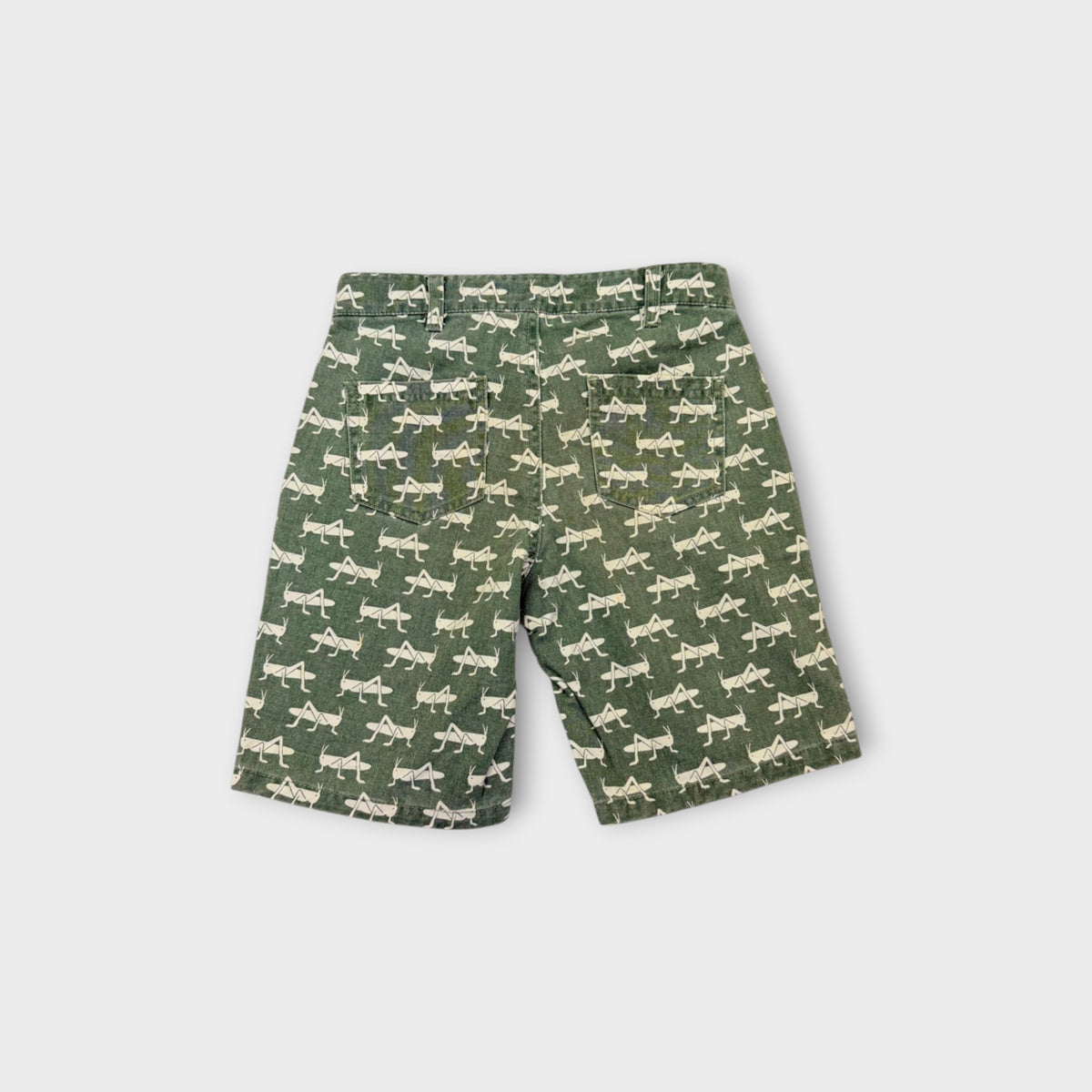 Green Grasshopper Chino Shorts, Size 8-9