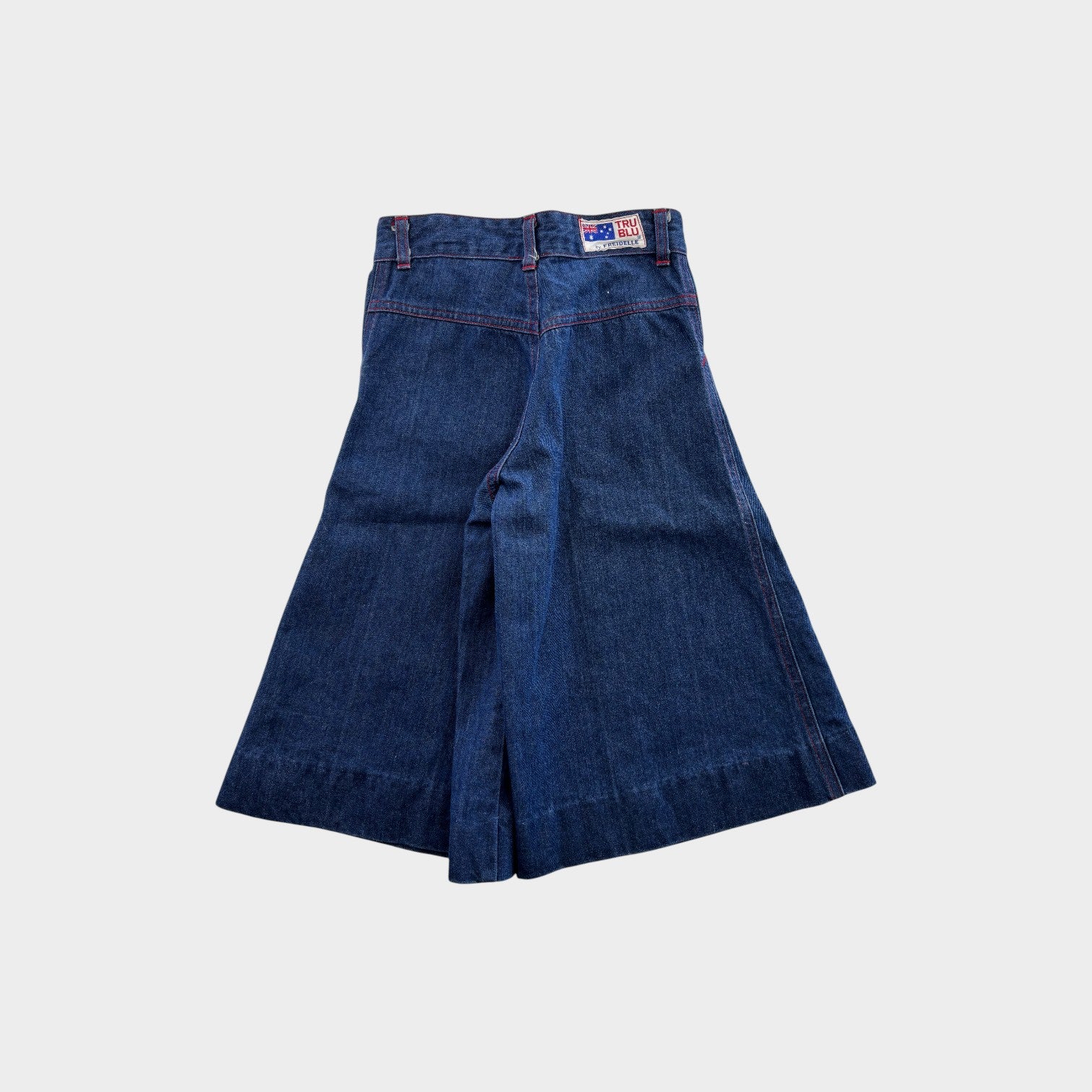 Vintage Denim Culottes, Size 6