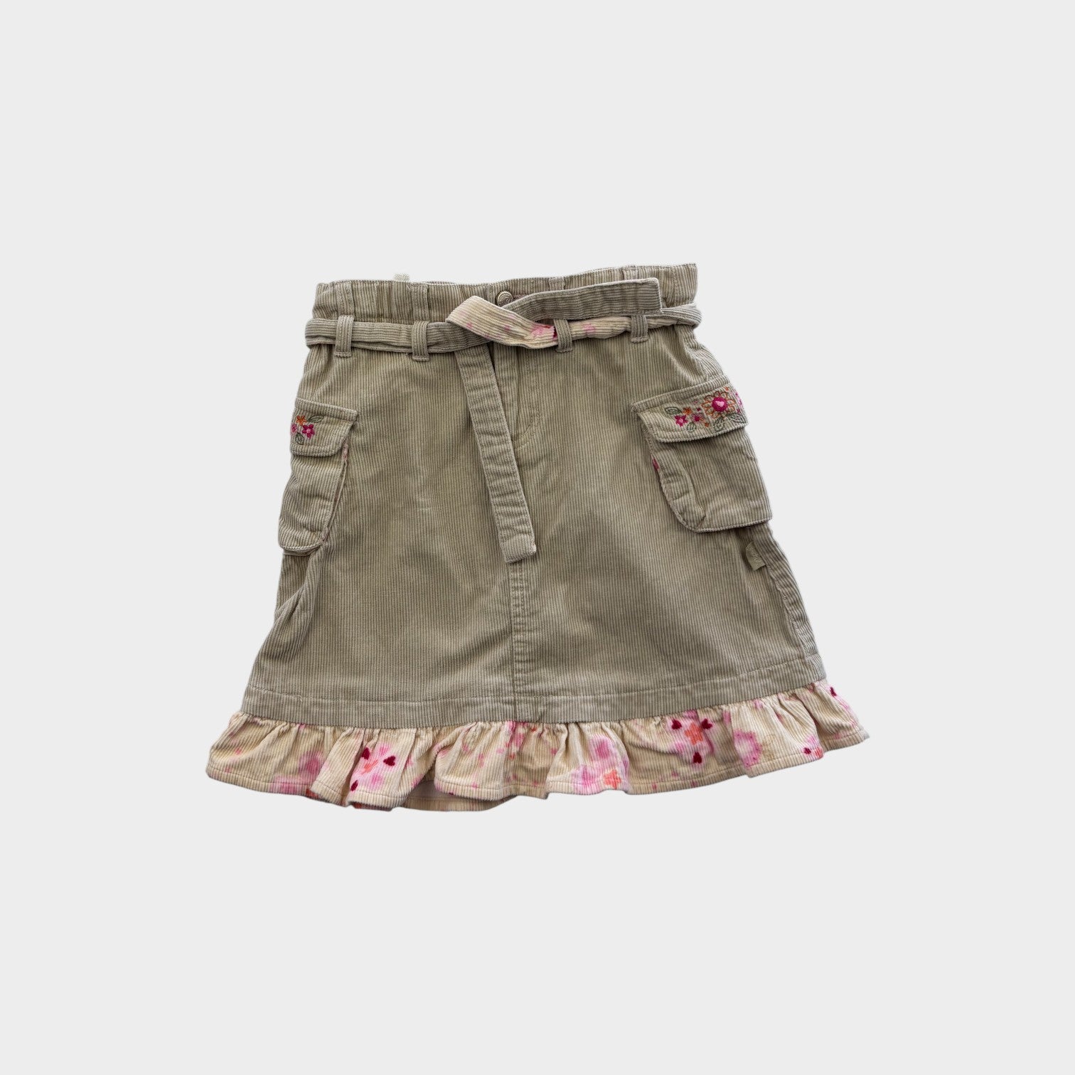 Vintage Corduroy Skirt, Size 6