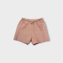 Dusty Pink Cotton Shorts, Size 2-3