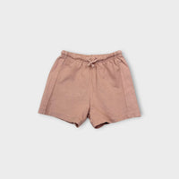 Dusty Pink Cotton Shorts, Size 2-3