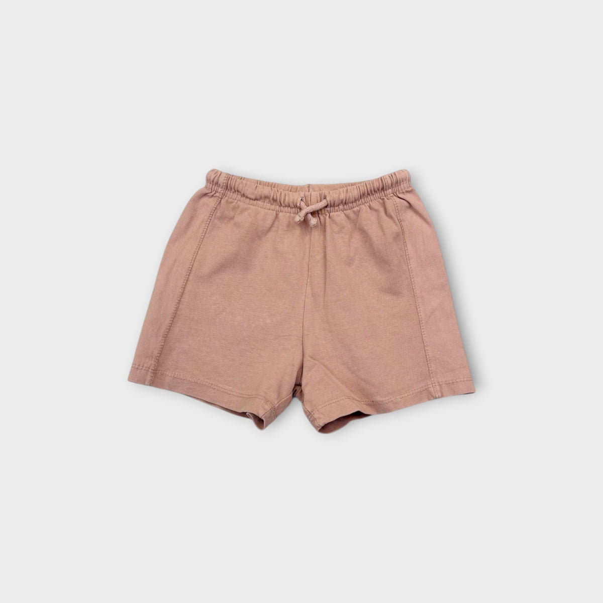 Dusty Pink Cotton Shorts, Size 2-3