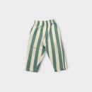 Aqua Stripe Track Pants, Size 3