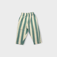 Aqua Stripe Track Pants, Size 3
