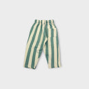 Aqua Stripe Track Pants, Size 3