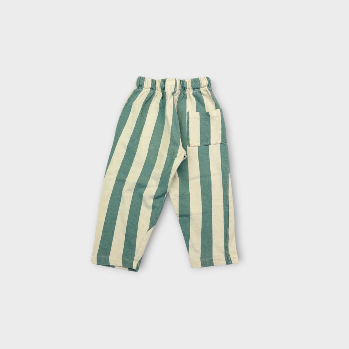 Aqua Stripe Track Pants, Size 3