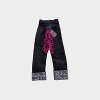 Oishi M Patchwork Denim Jeans, Size 4-5