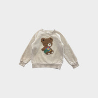 Hux Grey Teddy Jumper, Size 5