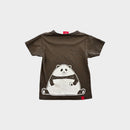 Charcoal Print T-Shirt, Size 5