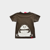 Charcoal Print T-Shirt, Size 5