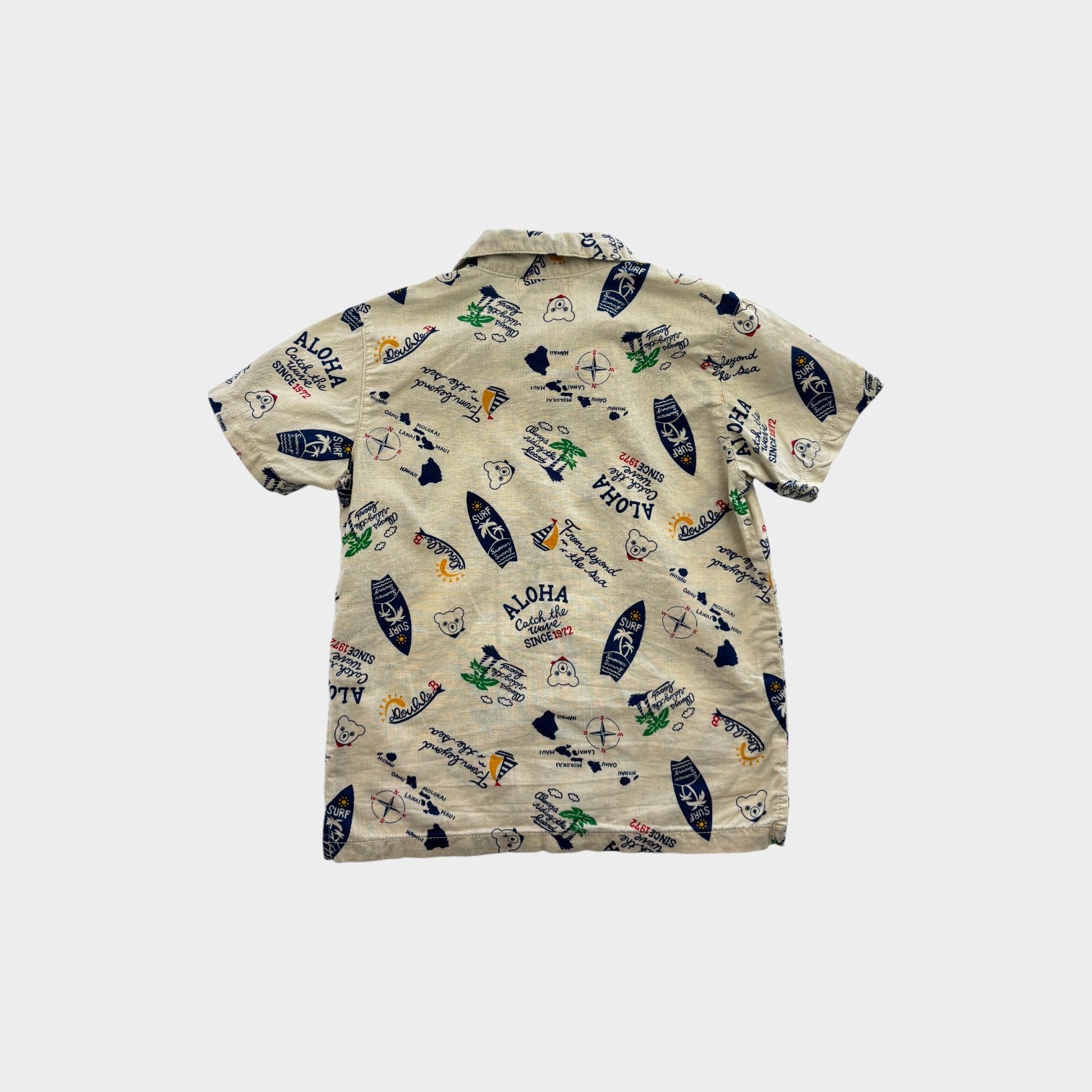 Retro Style Resort Shirt, Size 5