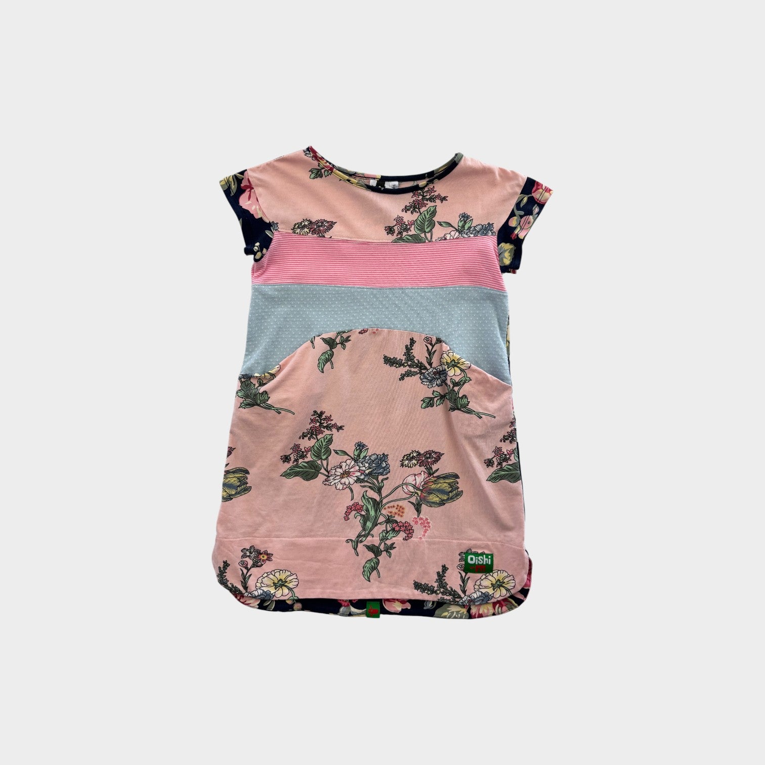 Oishi-M Patchwork T-Shirt Dress, Size 5