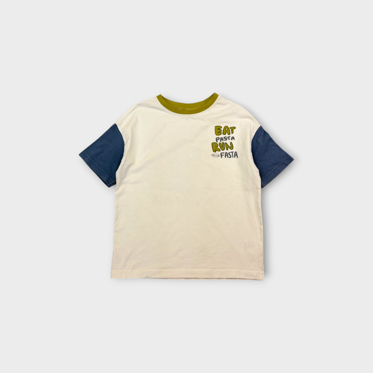 Eat Pasta Run Faster T-Shirt, Size 6