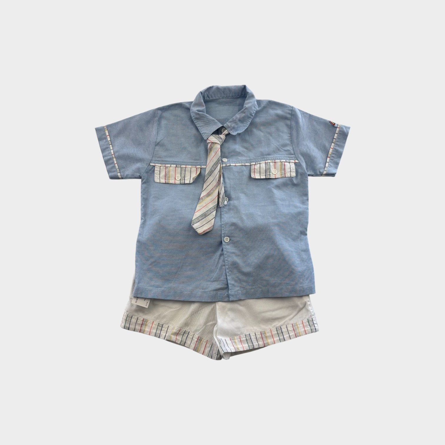 Vintage Chambray Set, Size 6