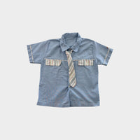 Vintage Chambray Set, Size 6