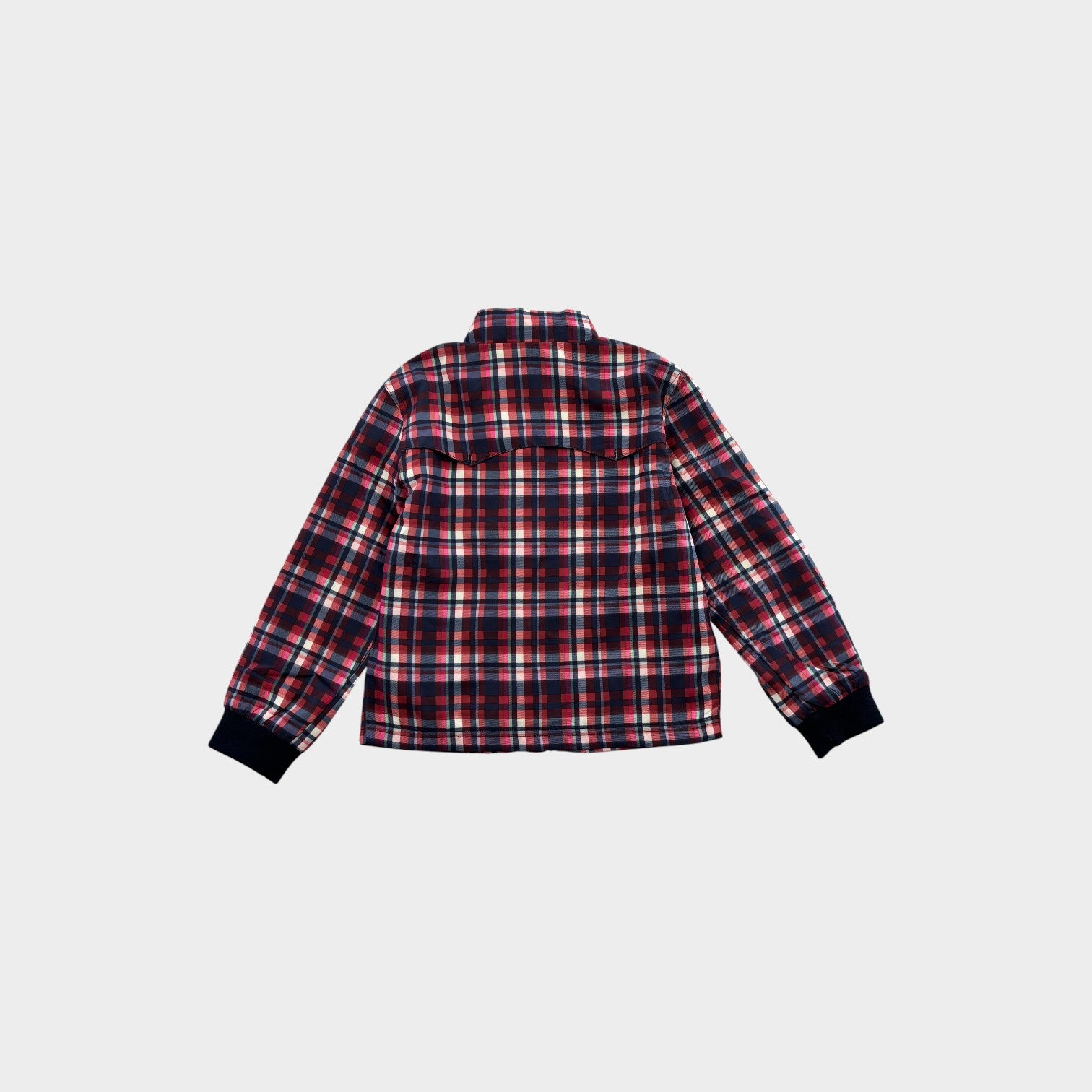 Ben Sherman Plaid Windbreaker, Size 5