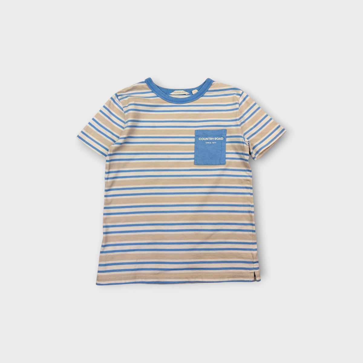 Country Road Stripe T-Shirt, Size 6