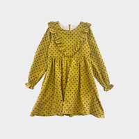 Rock Your Kid Polkadot Dress, Size 7