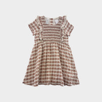 Lil Atelier Gingham Dress, Size 7