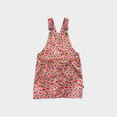 Peggy Cherry Pinafore Dress, Size 8