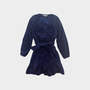 Country Road Navy Cord Dress, Size 8