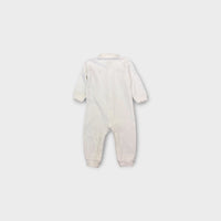 RL White Polo Onesie, Size 0