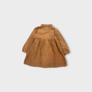 Brown Corduroy Long Sleeve Dress, Size 3