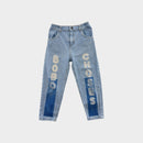 Bobo Choses Printed Jeans, Size 6