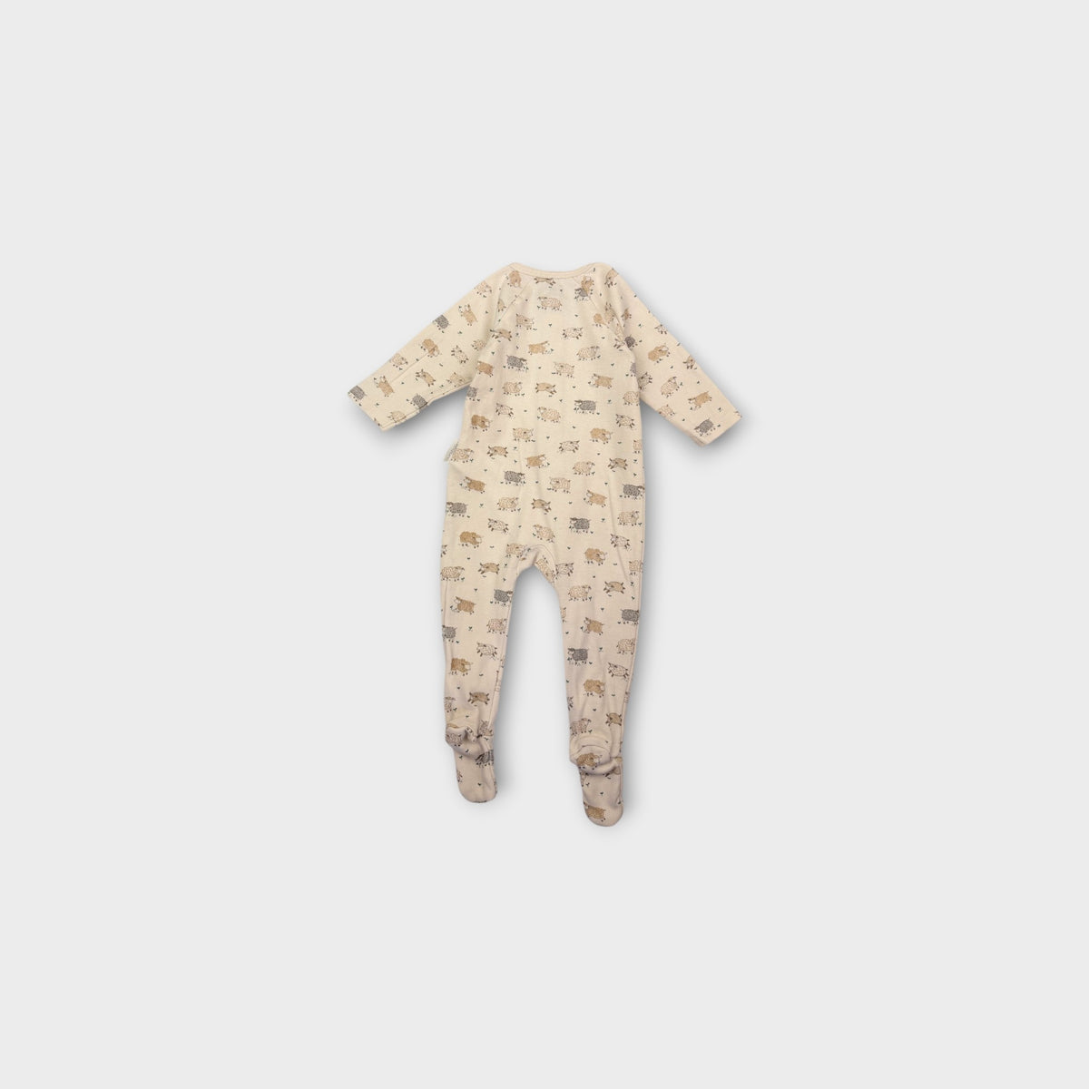 Purebaby Sheep Onesie, Size 00