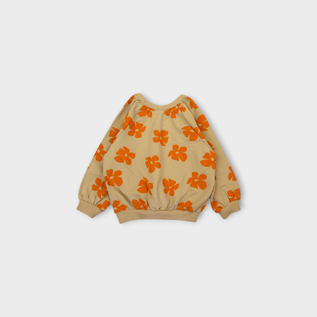 Flower Print Relaxed Jumper, Size 2