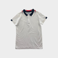 Jacadi Paris White Polo, Size 8