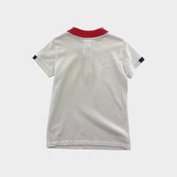 Jacadi Paris White Polo, Size 8