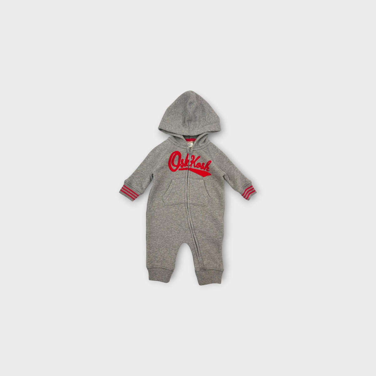 Oshkosh B'Gosh Grey Onesie, Size 000