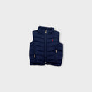 RL Navy Puffer Vest, Size 0