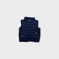 RL Navy Puffer Vest, Size 0