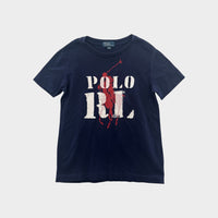 RL Polo Navy T-Shirt, Size 7