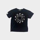 Norris Nuts Black T-Shirt, Size 8