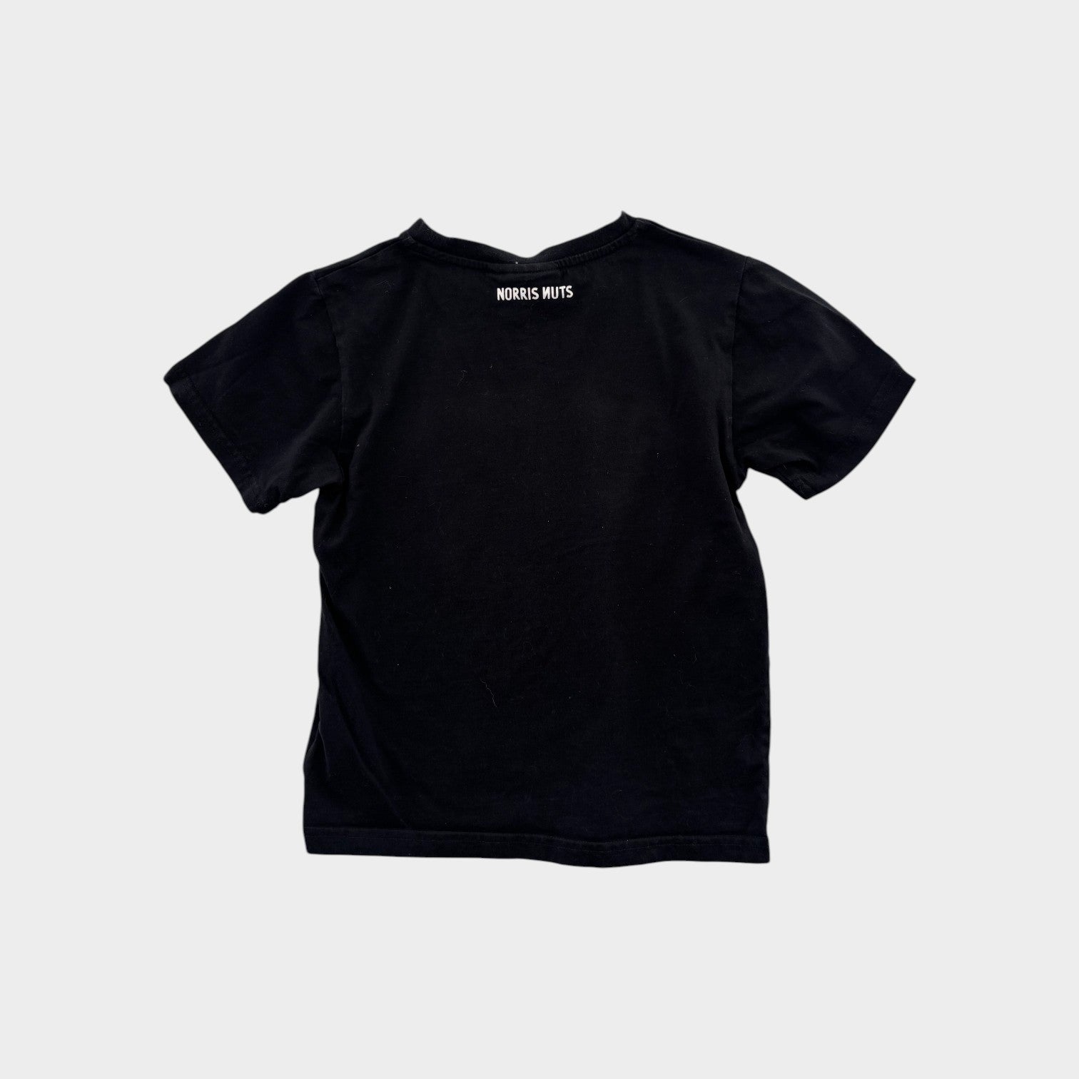 Norris Nuts Black T-Shirt, Size 8