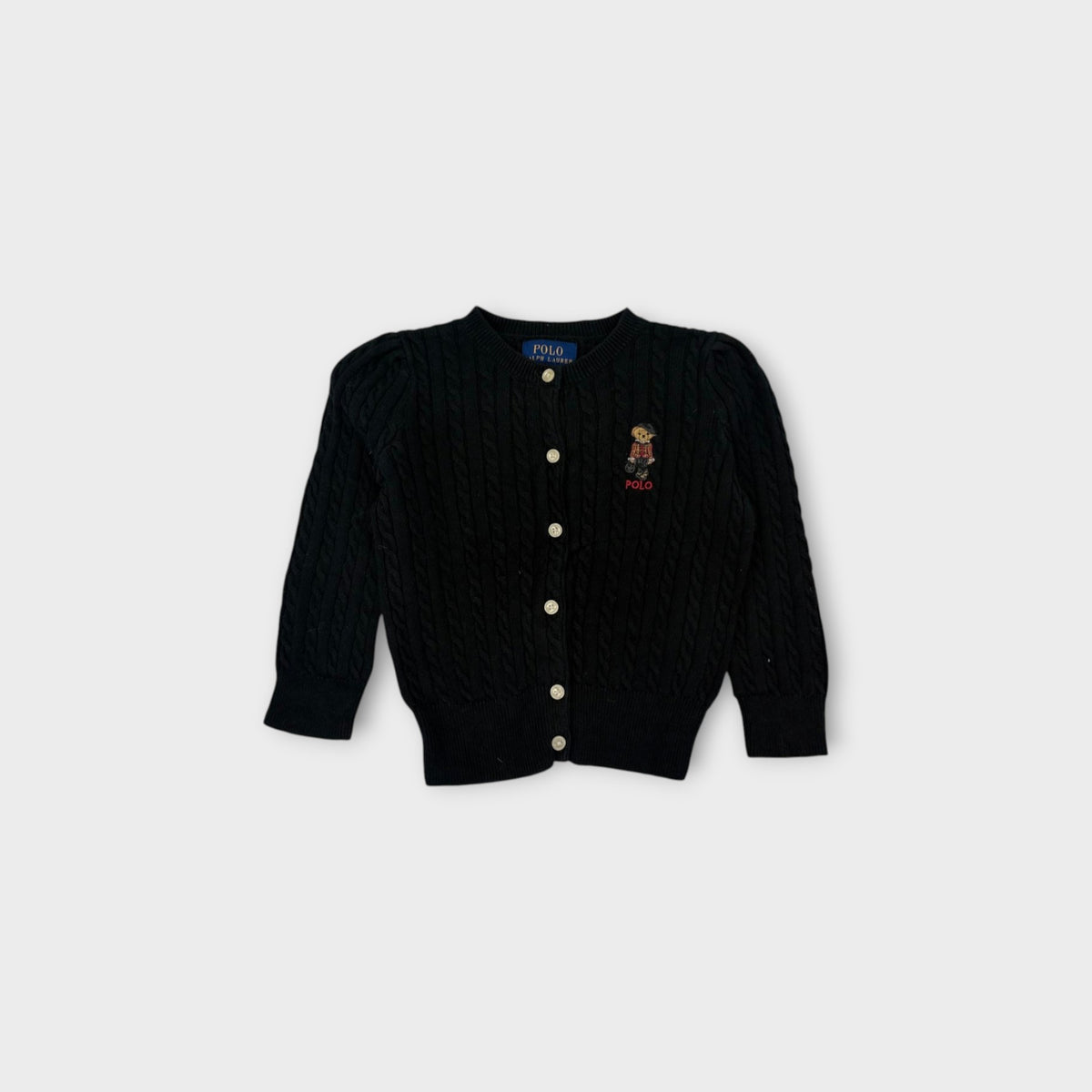 RL Polo Teddy Cardigan, Size 2