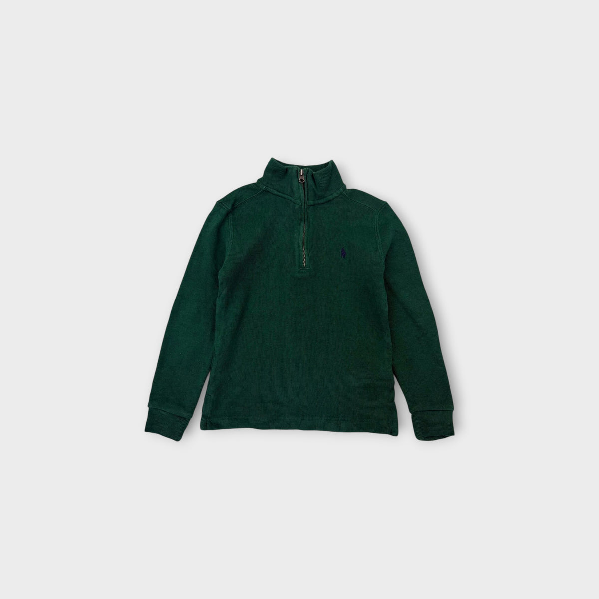 Polo Ralph Lauren Green Quarter Zip, Size 4-5
