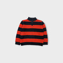 Retro Oshkosh B'Gosh Stripe Knit Quarter Zip, Size 5